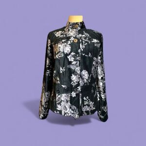 NWOT Covington Velvety Blazer sz S